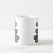 Das Geheimnis des Vorankommens beginnt Kaffeetasse (Mittel)