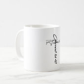 Das Geheimnis Gottes Kaffeetasse (Vorderseite Links)
