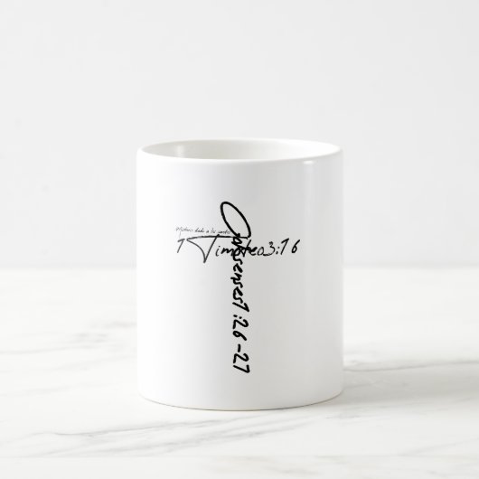 Das Geheimnis Gottes Kaffeetasse (Mittel)