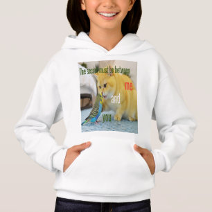 das Geheimnis muss zwischen mir und dir bleiben Hoodie
