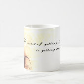 Das Geheimnis vom Vorankommen Kaffeetasse (Mittel)