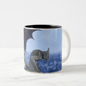 "Das Geheimnis von Notre Dame" Tasse (VorderseiteRechts)