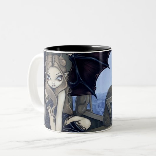 "Das Geheimnis von Notre Dame" Tasse (Vorderseite Links)