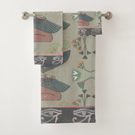 Das geheimnisvolle Auge des ägyptischen Prinzessin Badhandtuch Set