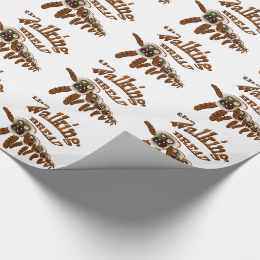 das gehende Brot Geschenkpapier (Ecke)