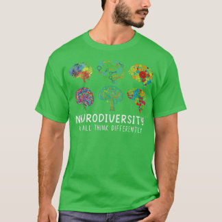 Das Gehirn der Neurovielfalt, das wir alle angehen T-Shirt
