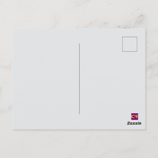 Das Gehirn im Urlaub Postkarte (Rückseite)