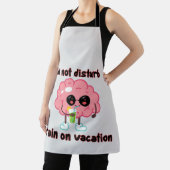 Das Gehirn im Urlaub Schürze (InSitu)