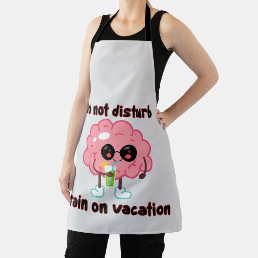 Das Gehirn im Urlaub Schürze (InSitu)