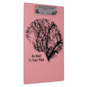 Das Gehirn ist nett zu dir, rosa Zwischenablage. Klemmbrett (Rechts)