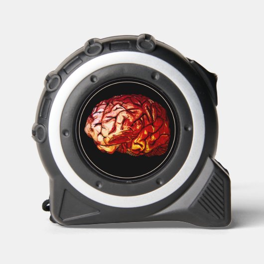 Das Gehirn Maßband (Vorderseite)