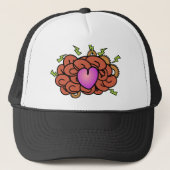 Das Gehirn sieht, wie die Geber funktionieren Truckerkappe (Vorderseite)