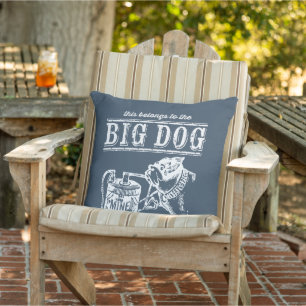 Das gehört dem Big Dog Kissen