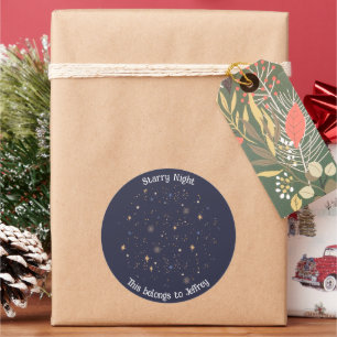 Das gehört zu den "Starry Night Sky Stars" für Kin Runder Aufkleber