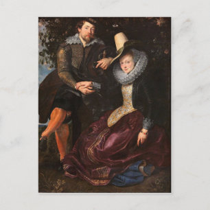 Das Geißblattlaube von Peter Paul Rubens  Postkarte