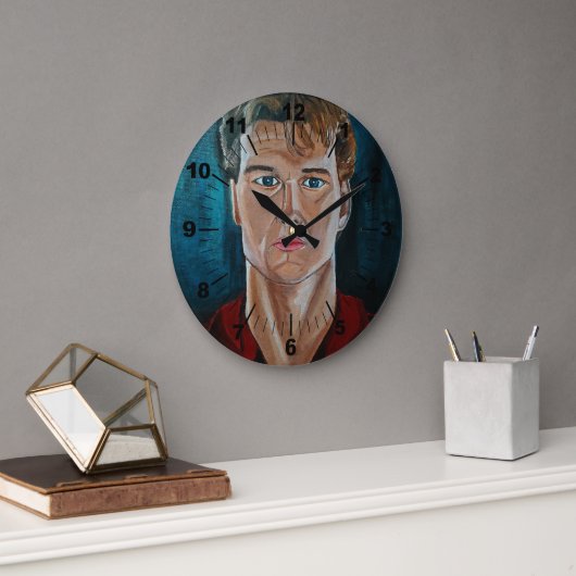 Das Geist-Gemälde von Alfred Fox Große Wanduhr (Büro)