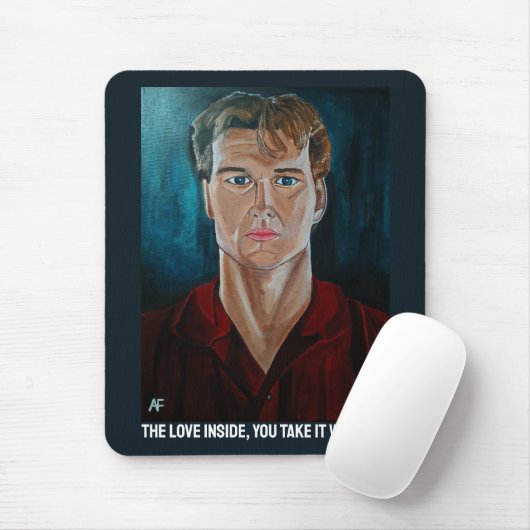 Das Geist-Gemälde von Alfred Fox Mousepad (Mit Mouse)