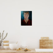 Das Geisterbild von Alfred Fox Poster (Küche)
