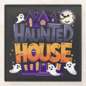 Das Geisterhaus Glasuntersetzer (Vorderseite)