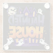 Das Geisterhaus Glasuntersetzer (Rückseite)