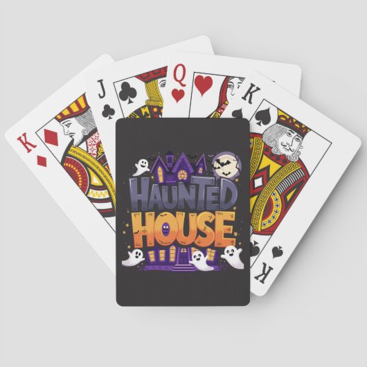 Das Geisterhaus Spielkarten (Rückseite)