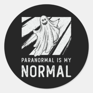 Das Geisterjagdparanormal ist mein normaler Geiste Runder Aufkleber