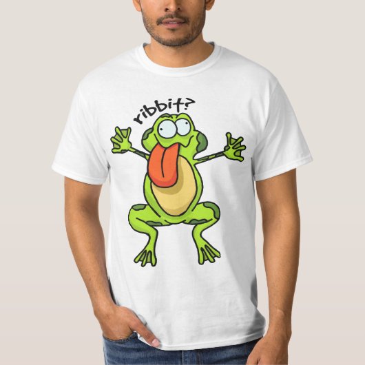Das geisteskranke T-Shirt der Frosch-Männer (Vorderseite)