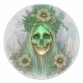 Das geistreiche Gartengeist Aufkleber (Vorderseite)