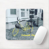 Das Gelbe Fahrrad Mousepad (Mit Mouse)