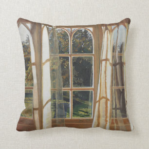 Das gelbe Fenster 2013 Kissen