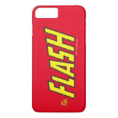 Das gelbe Flash-Logo Case-Mate iPhone Hülle (Rückseite)