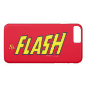 Das gelbe Flash-Logo Case-Mate iPhone Hülle (Rückseite (Horizontal))