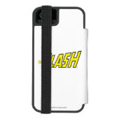 Das gelbe Flash-Logo Incipio iPhone Geldbeutel-Hülle (Folio Rückseite)