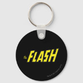 Das gelbe Flash-Logo Schlüsselanhänger (Vorderseite)