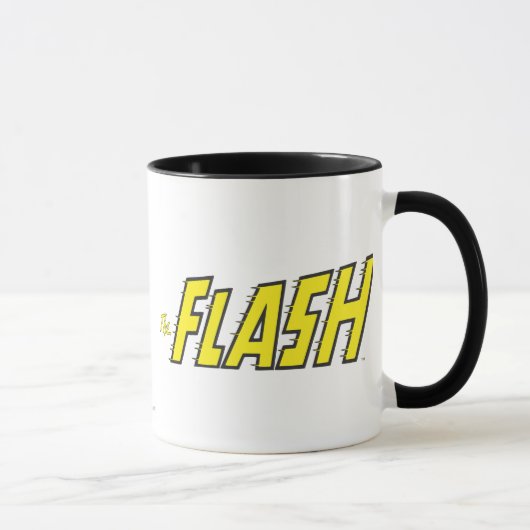 Das gelbe Flash-Logo Tasse (Rechts)