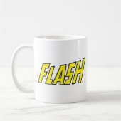 Das gelbe Flash-Logo Tasse (Links)
