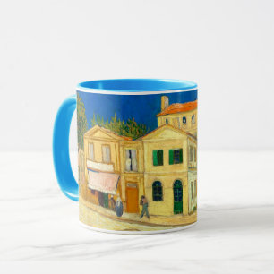Das gelbe Haus (1888) Vincent Van Gogh Landschaft Tasse