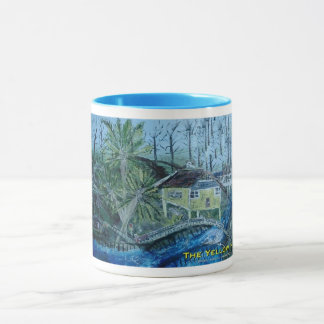 das gelbe Haus Tasse
