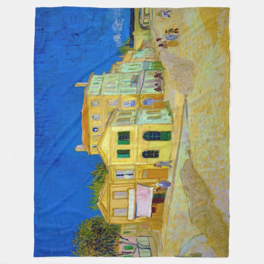 Das Gelbe Haus, Van Gogh Fleecedecke (Vorderseite)