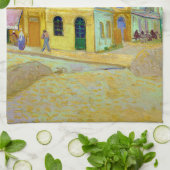 Das Gelbe Haus, Van Gogh Geschirrtuch (Gefaltet)