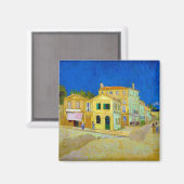 Das Gelbe Haus, Van Gogh Magnet (Vorderseite/Rückseite)