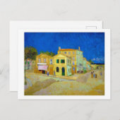 Das Gelbe Haus, Van Gogh Postkarte (Vorne/Hinten)