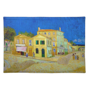 Das Gelbe Haus, Van Gogh Stofftischset