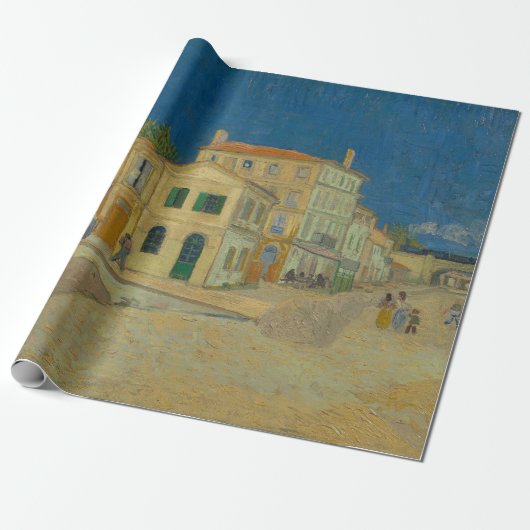 Das Gelbe Haus - Vincent van Gogh Geschenkpapier (Ungerollt)