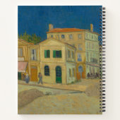 Das Gelbe Haus - Vincent van Gogh Notizblock (Rückseite)