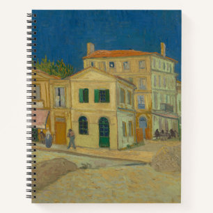Das Gelbe Haus - Vincent van Gogh Notizblock