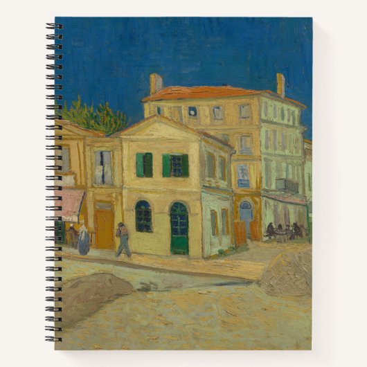 Das Gelbe Haus - Vincent van Gogh Notizblock (Vorderseite)