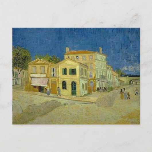 Das Gelbe Haus Vincent van Gogh Postkarte (Vorderseite)