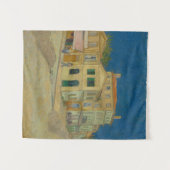 Das Gelbe Haus - Vincent van Gogh Wandteppich (Vorderseite (Horizontal))
