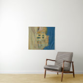 Das Gelbe Haus - Vincent van Gogh Wandteppich (Beispiel (Horizontal))